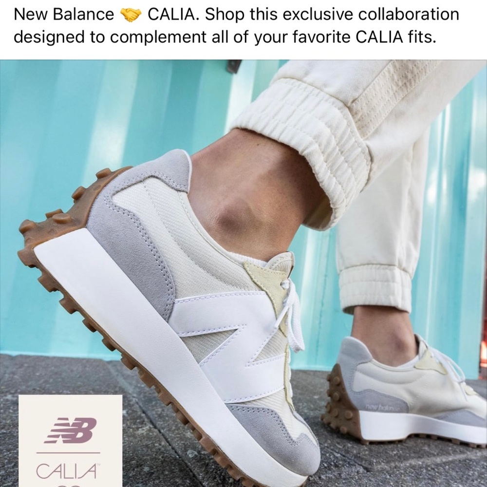 New Balance & CALIA Women's 327 shoes